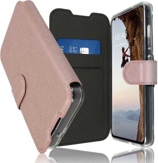 Accezz Xtreme Wallet Bookcase Samsung Galaxy S23 Plus hoesje - Rosé Goud