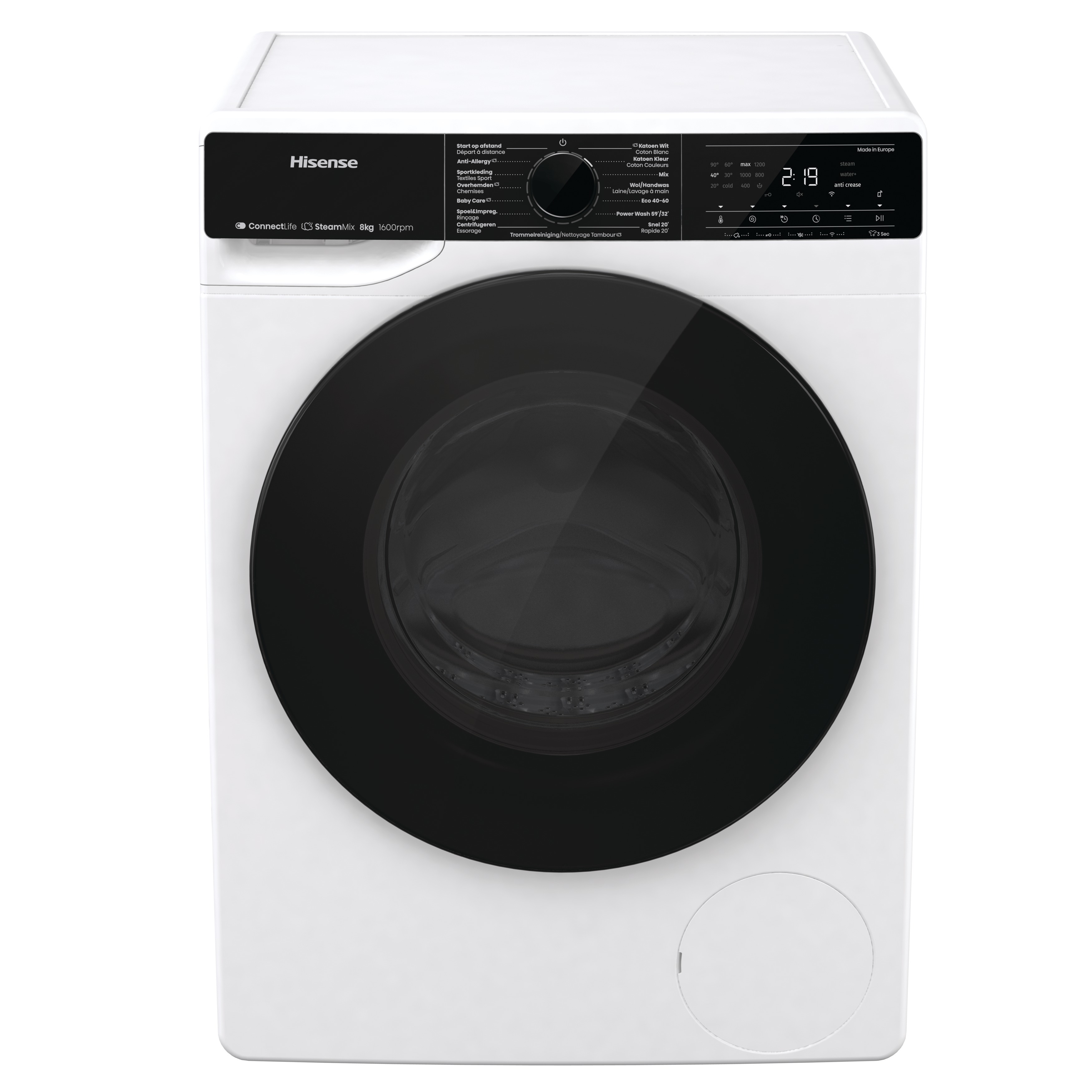 Hisense WF5V863BW Wasmachine