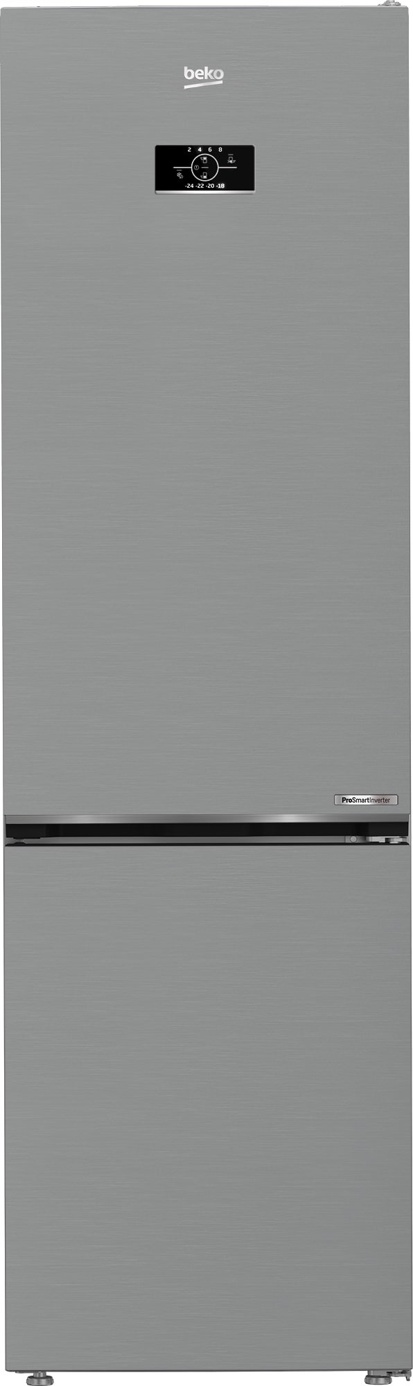 Beko B5RCNE405HXB Koel-vriescombinatie Zilver