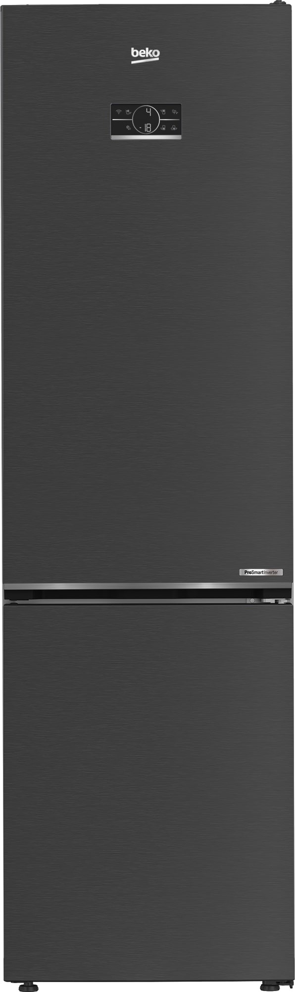 Beko B7RCNE407HXBR Koel-vriescombinatie Zwart