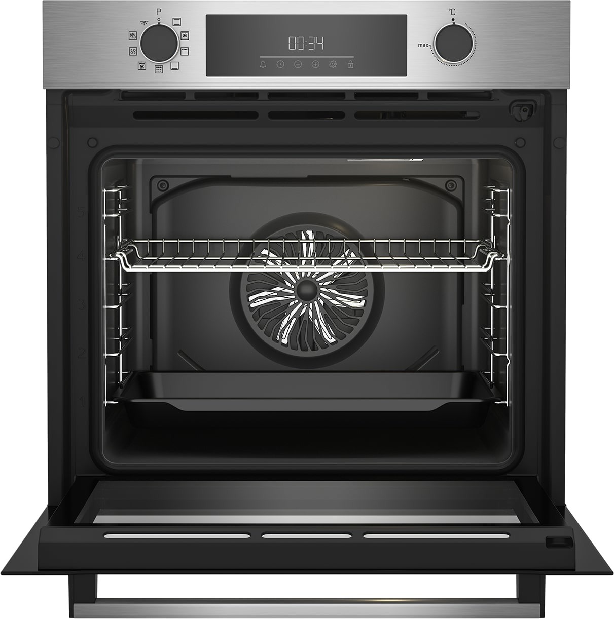 Beko BBIE12300XMP Inbouw oven Zilver