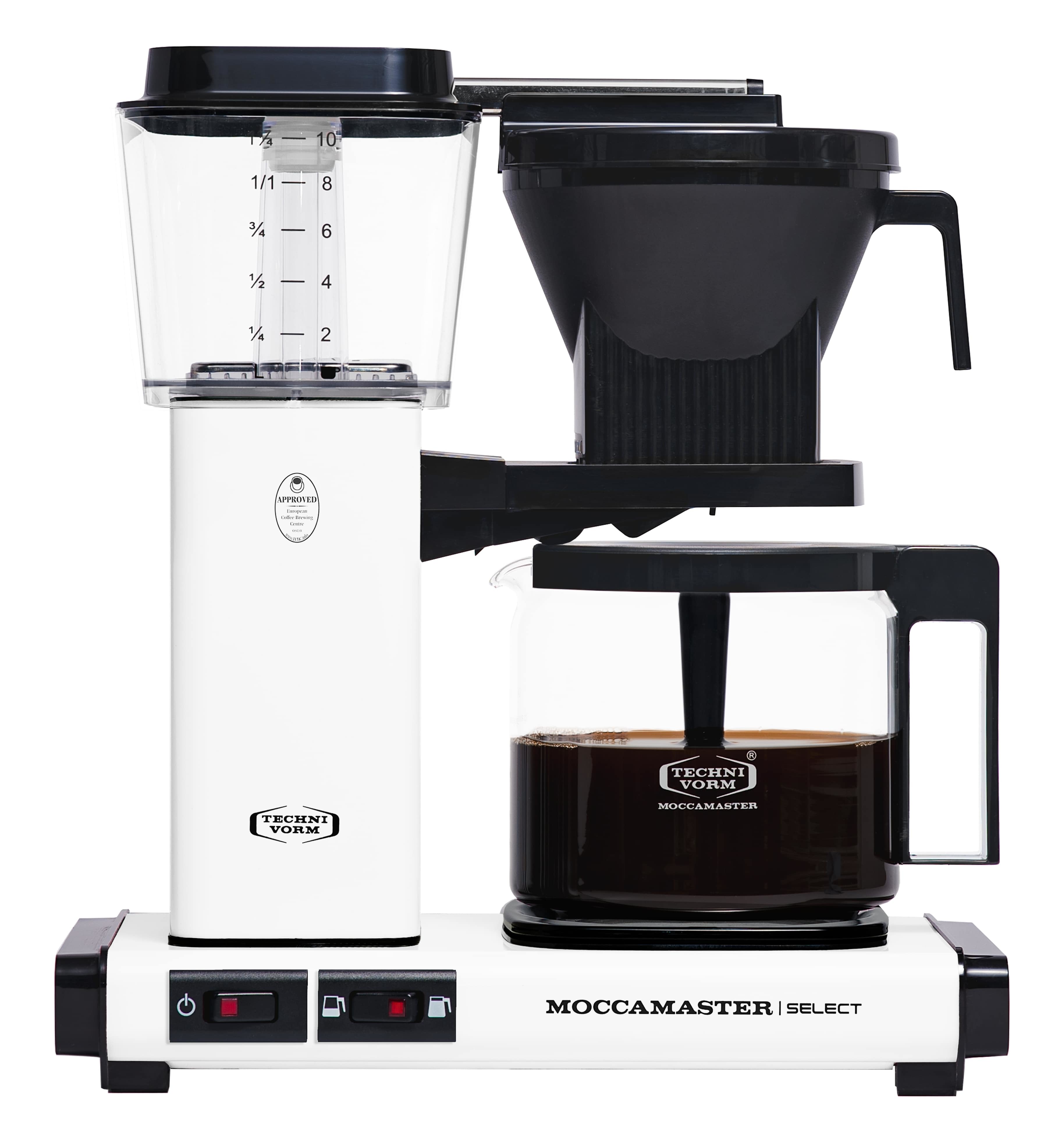 Moccamaster KBG SELECT Koffiefilter apparaat Wit