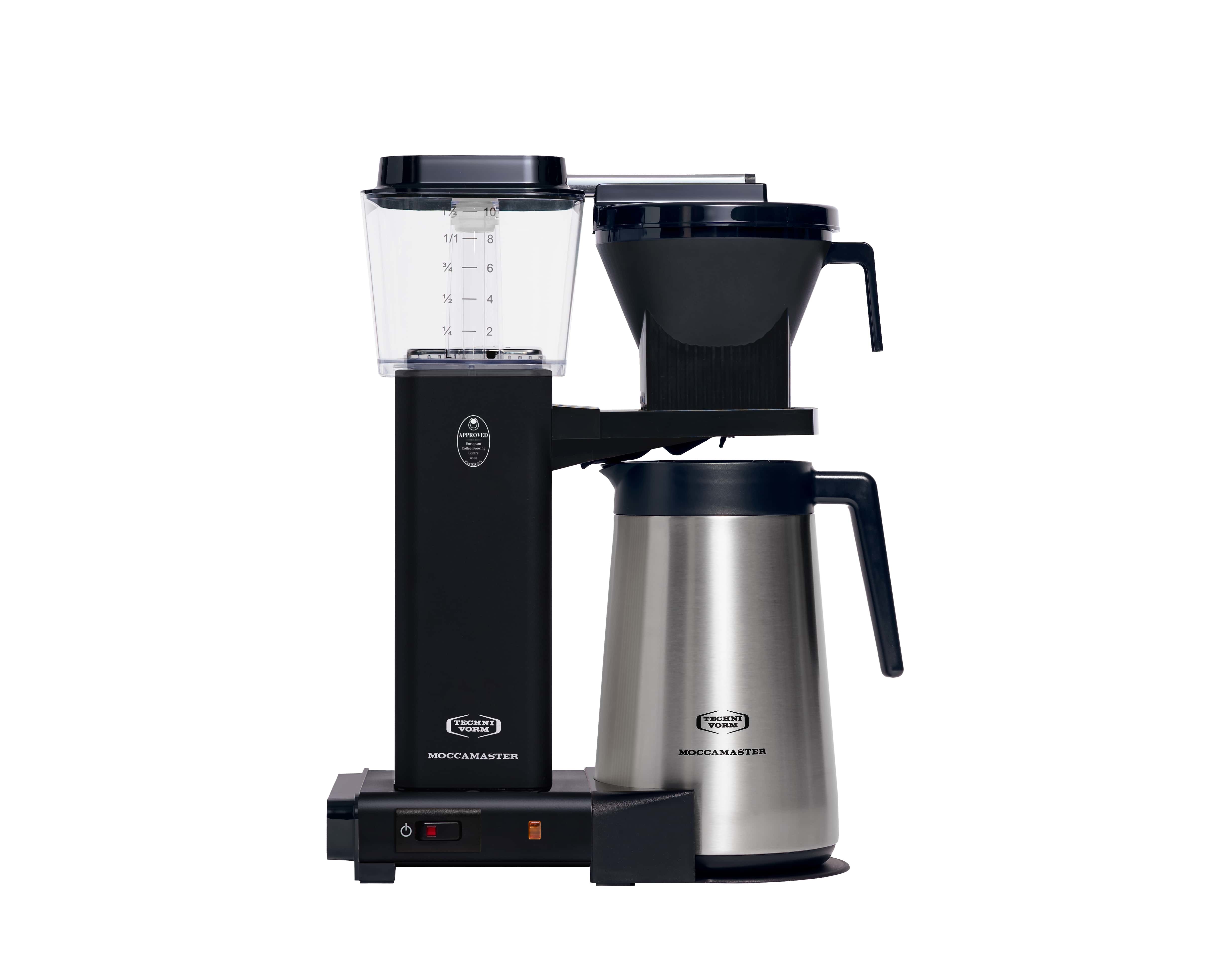 Moccamaster KBGT 741 Koffiefilter apparaat Zwart