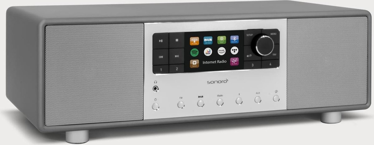 Sonoro Primus X Hybride radio Zwart