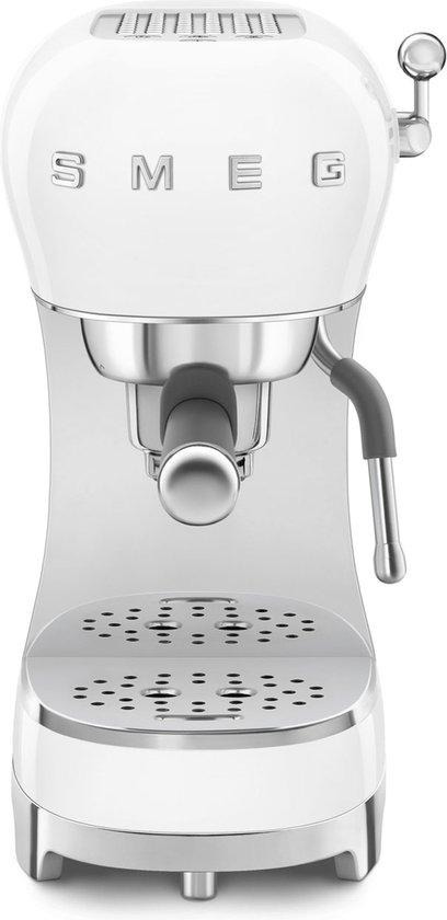 SMEG ECF02WHEU - Handmatige espressomachine - Wit - Stoompijp