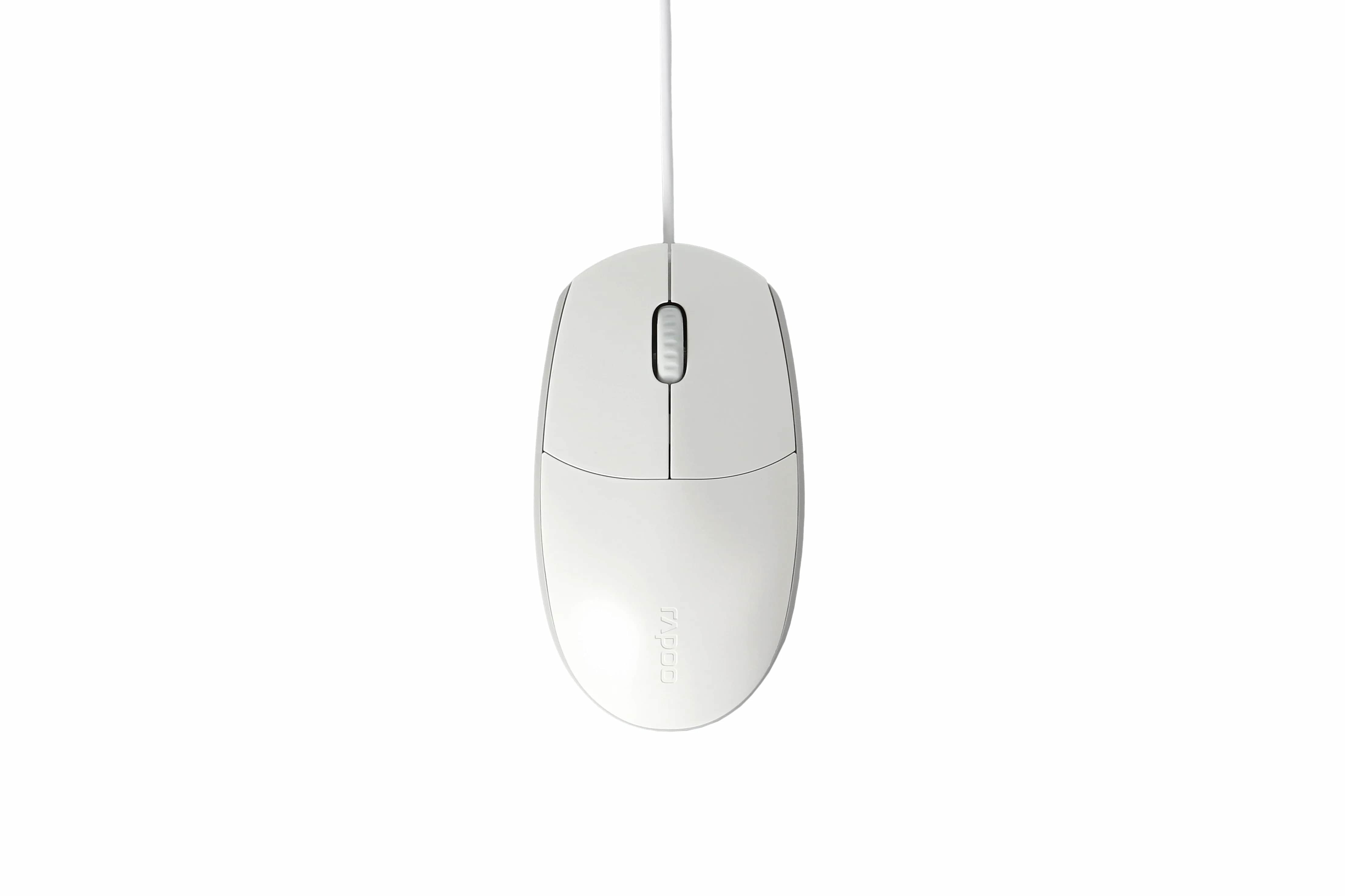 Rapoo N100 Optical Mouse Muis Wit