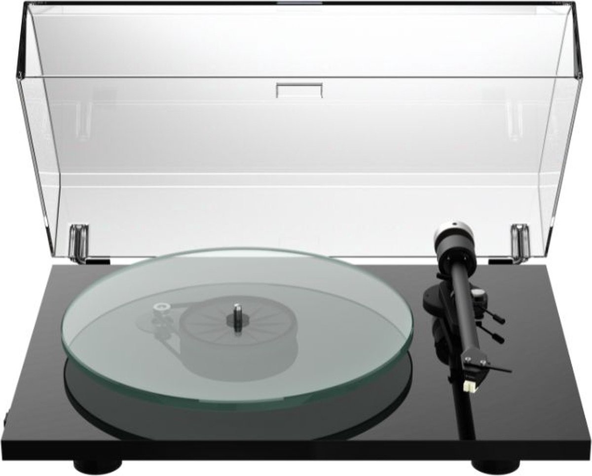 Pro-Ject T2W Rainier Streaming Platenspeler - Multiroom-technologie - WiFi streaming - Moderne Vinyl Speler - Zwart