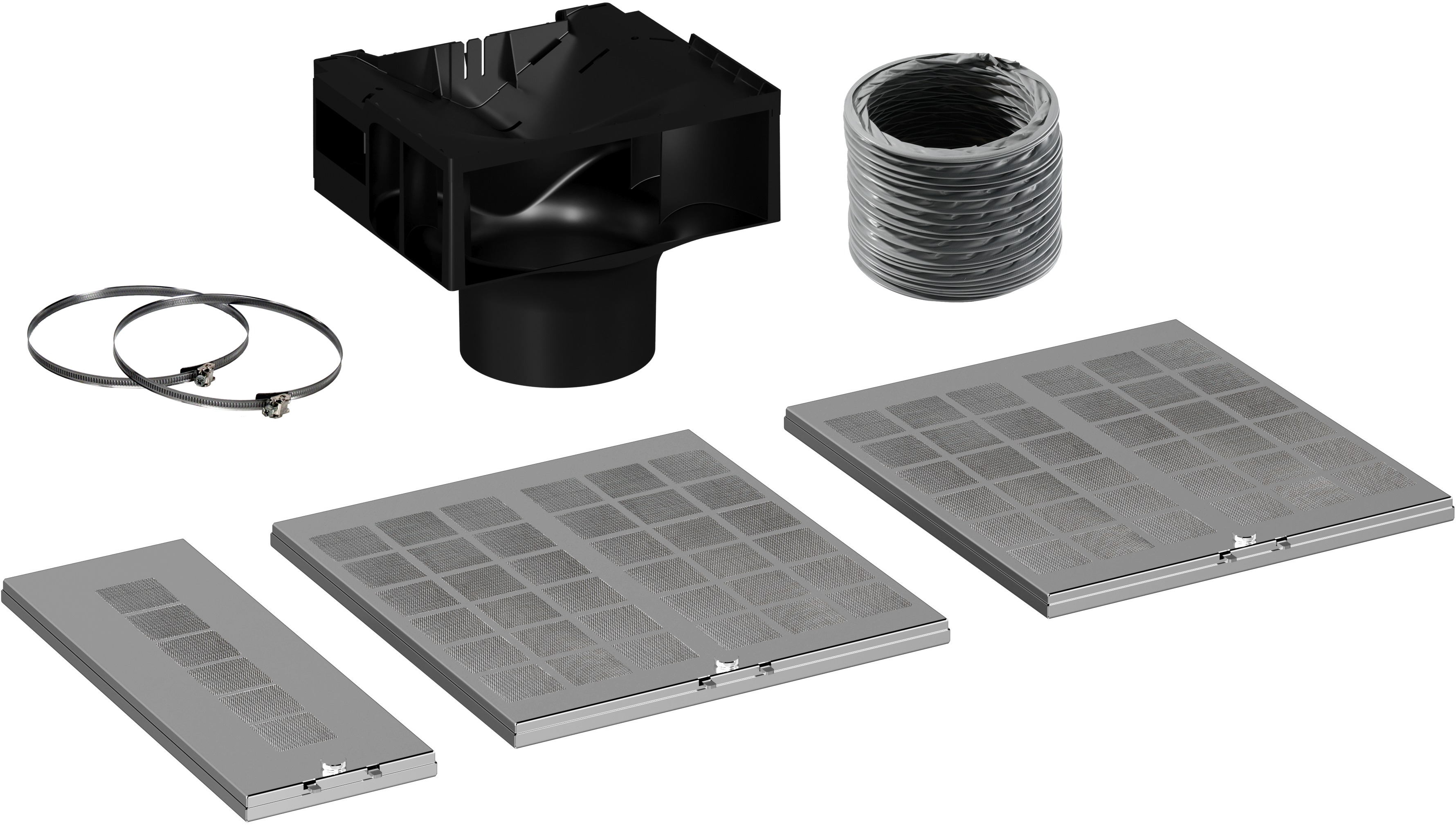 Bosch DWZ1BK1S1 Afzuigkap accessoire Zwart