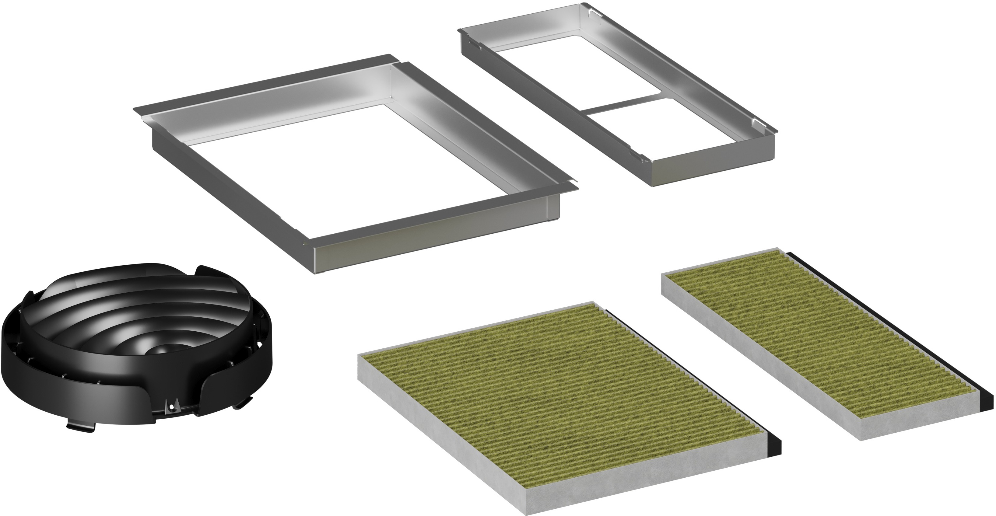 Bosch DWZ1KK1V6 Afzuigkap accessoire Groen