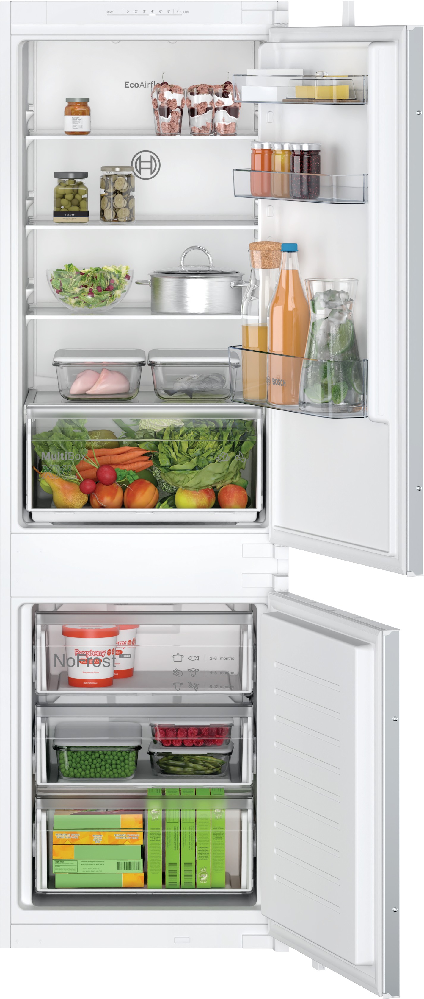 Bosch KIN86NSE0 Inbouw koel-vriescombinatie