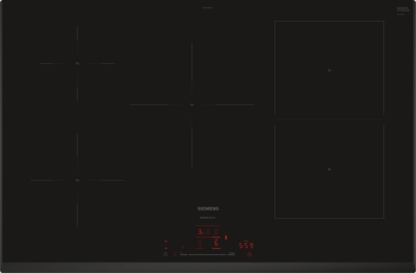 Siemens ED851HWB1M EXTRAKLASSE Inductie inbouwkookplaat Zwart