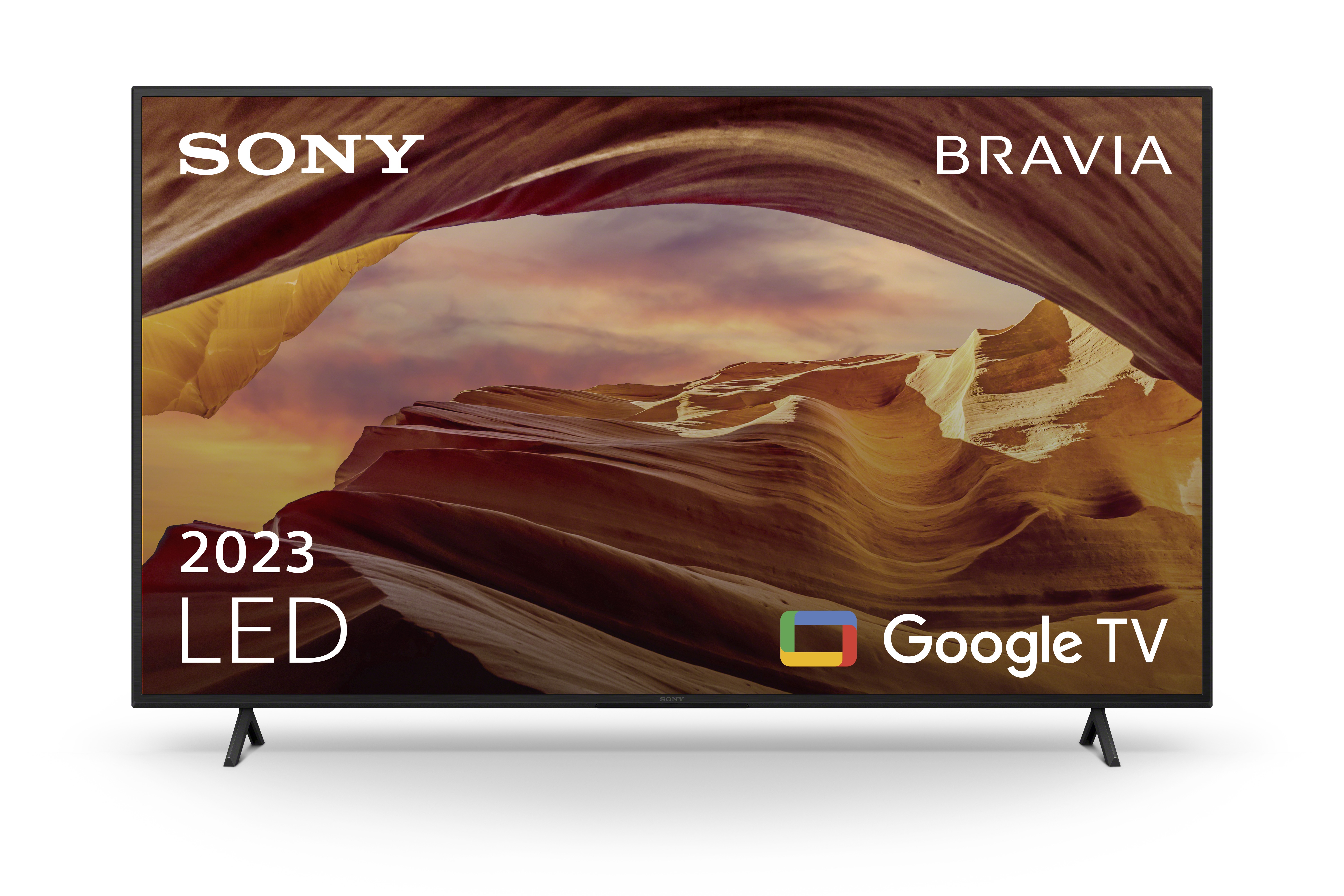 Sony KD75X75WLAEP LED-TV 190.5 cm 75 inch Energielabel F (A G) CI+*, WiFi, UHD, Smart TV Zwart