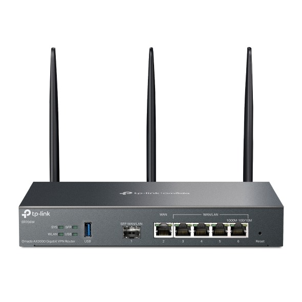 TP-Link ER706W Router Zwart