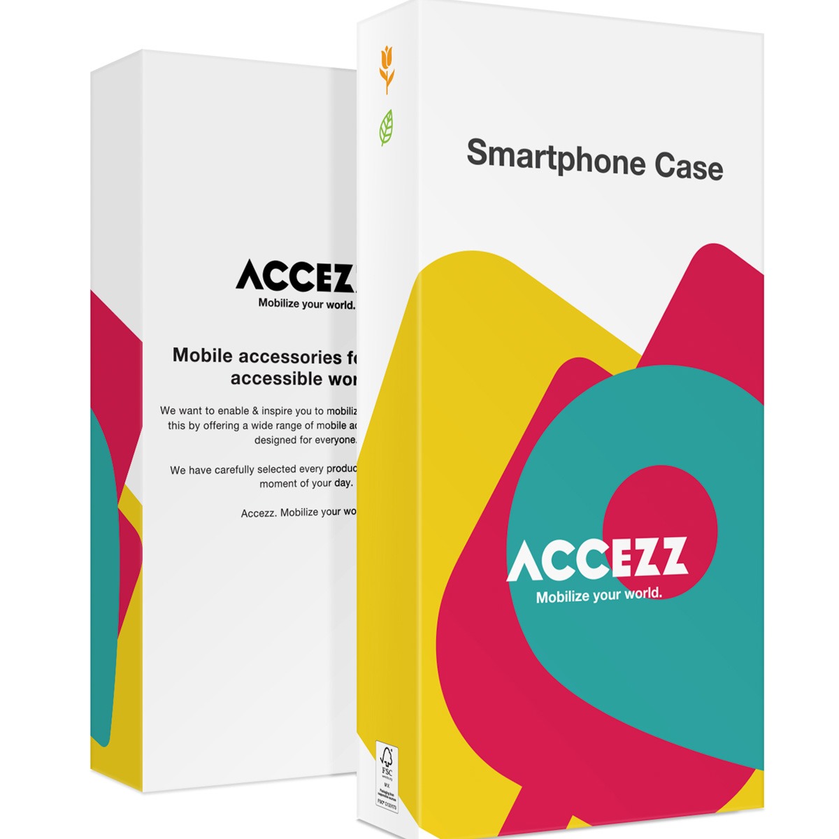 Samsung Galaxy A54 (5G) Hoesje Siliconen - Accezz 100% recycled Clear Backcover - transparant