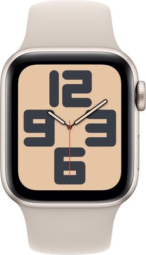 Apple Watch SE (2022) 4G 40mm Starlight Aluminium Sportband S-M Smartwatch