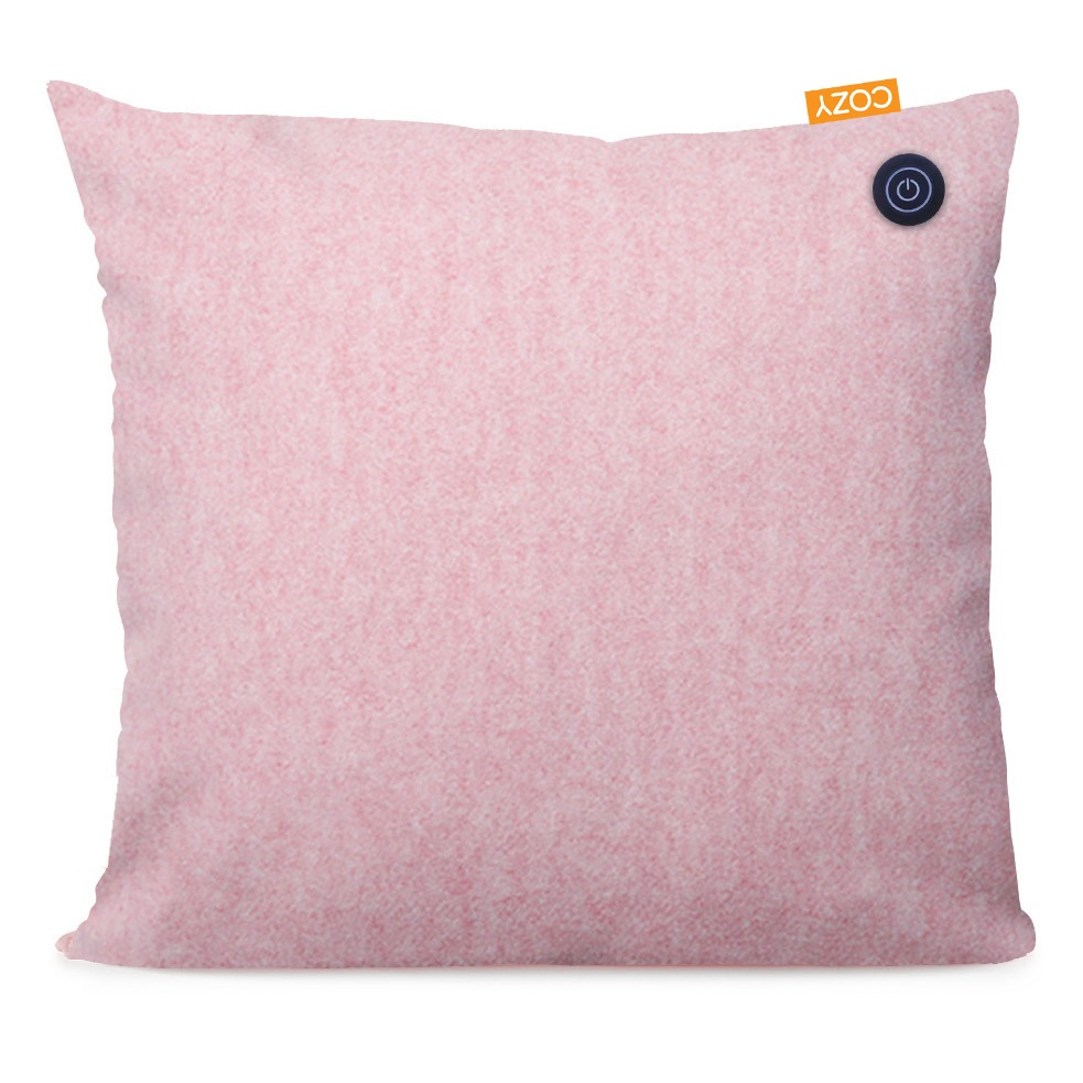 ​Cozy warmtekussen | Una | Duurzaam & Draadloos | Infrarood | 45x45 cm | Cameo Pink| Grote Batterij