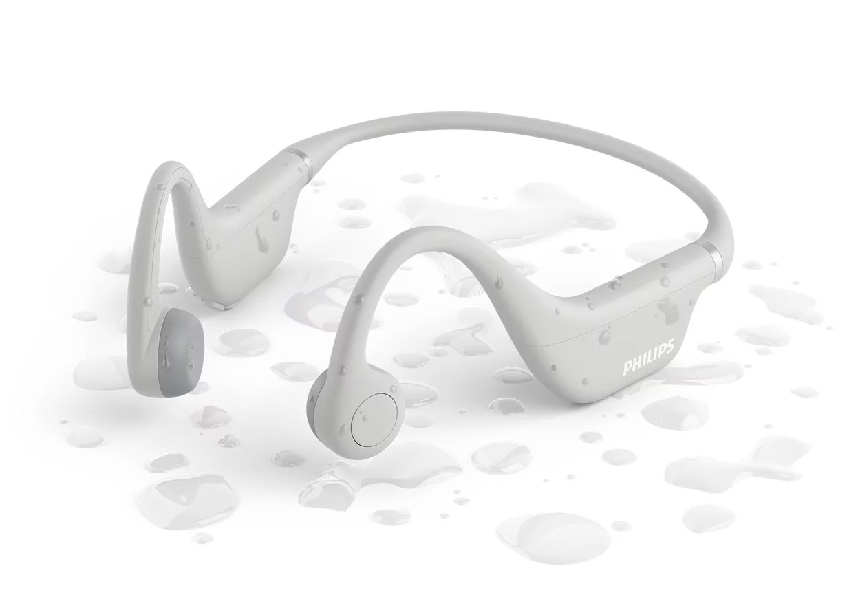 Philips TAK4607 - Draadloze open-ear koptelefoon voor kinderen - Grijs