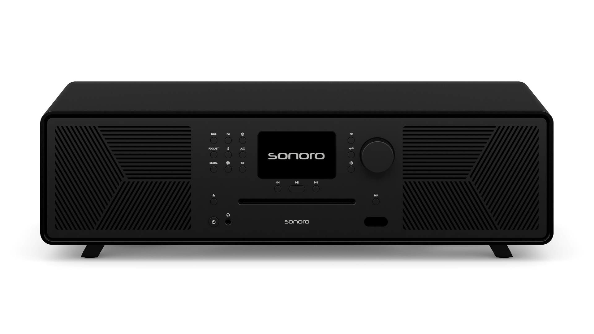 Sonoro MEISTERSTUCK GEN2 Hybride radio Zwart