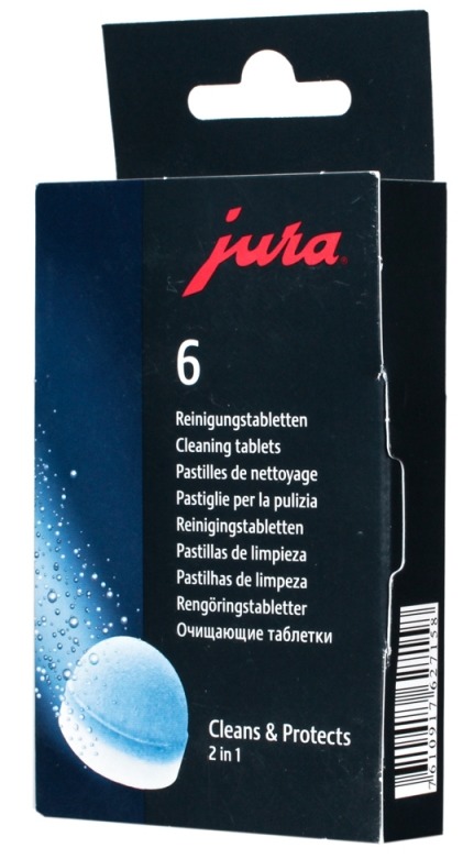 Jura Reinigingstabl. per 6 Koffie accessoire