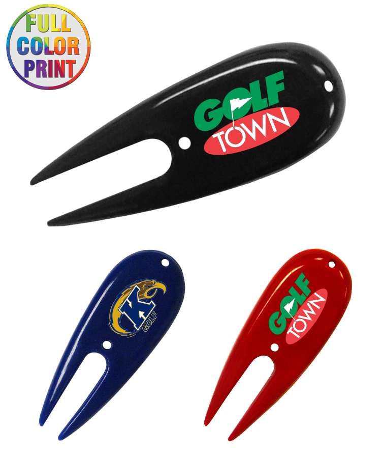 Golf Divot Repair Tool- Full Color
