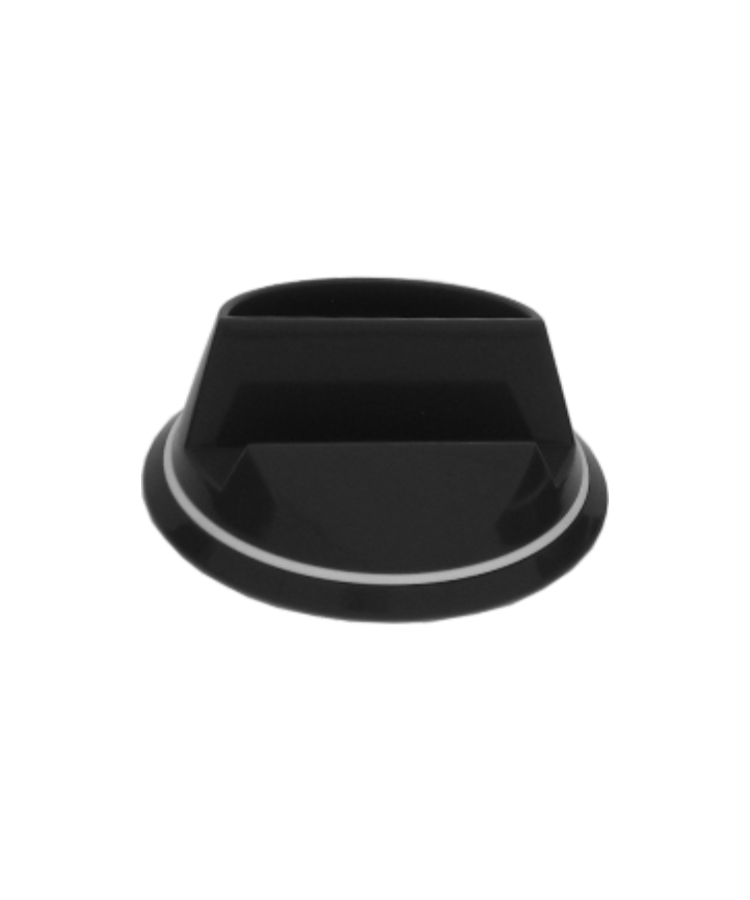 Union Printed - Swivel Cell Phone stand with 1-olor Logo — Black