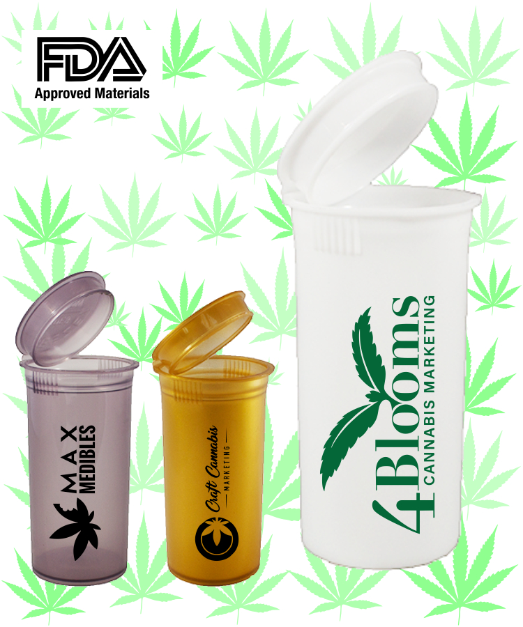 13 Dram Pop Top Containers