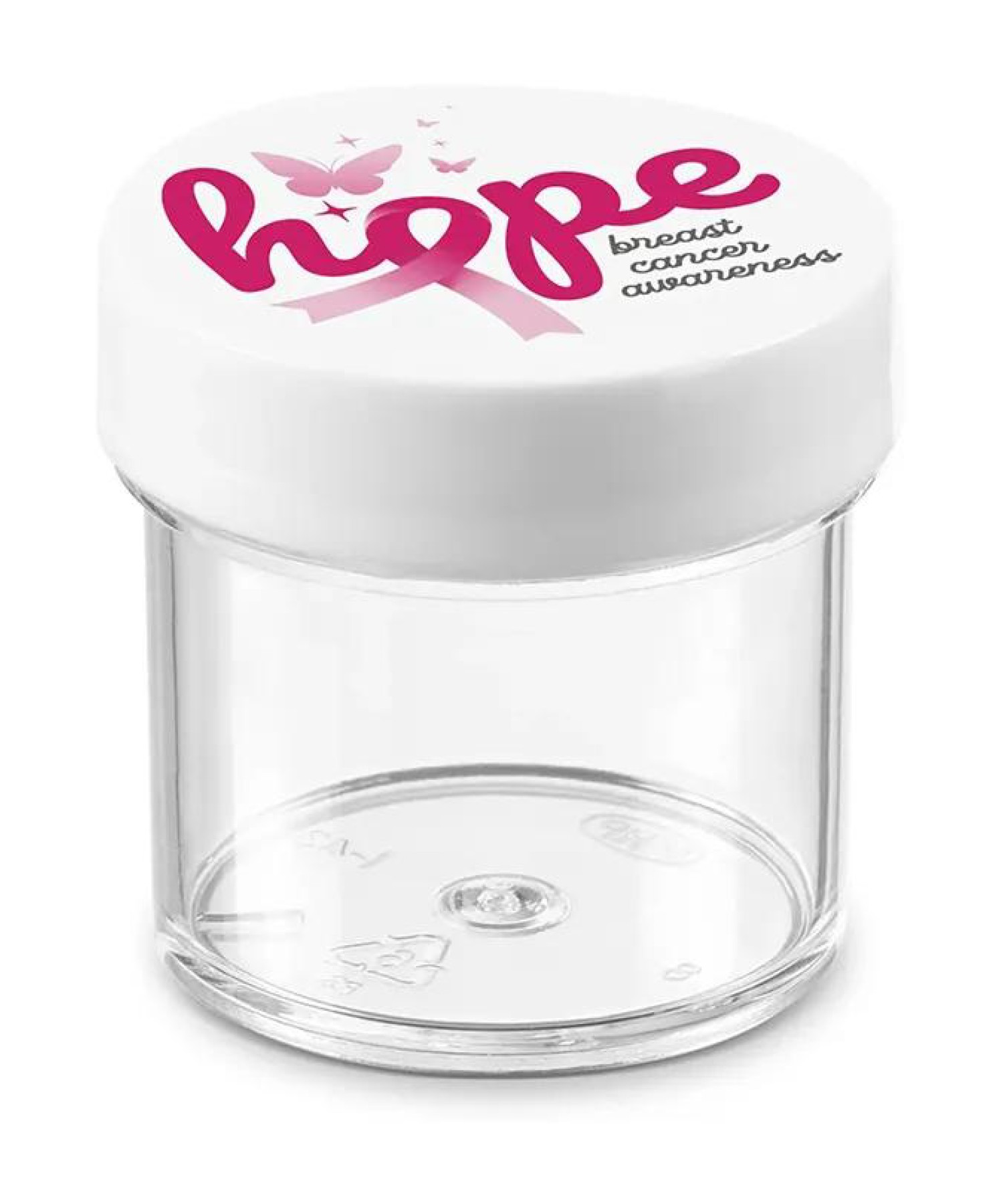 Union Printed - 1 oz empty jar with lid to fill with your own items, with a full color lid imprint