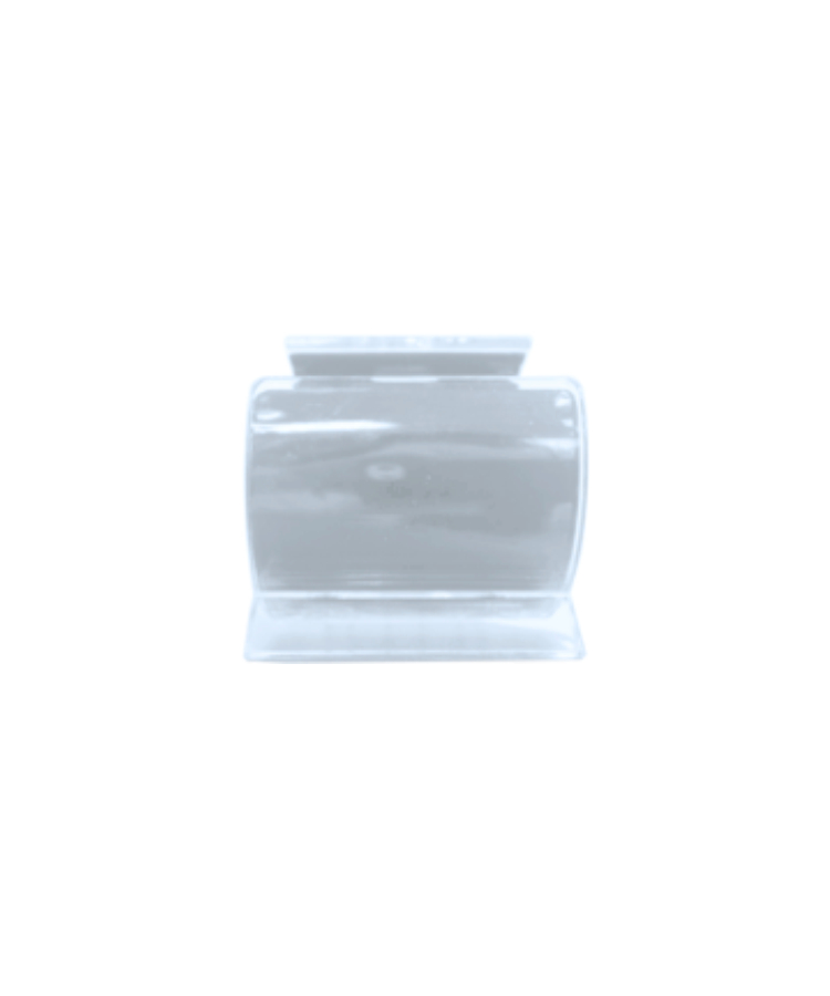 Union Printed - Rounded Cell Phone Stand with 1-Color Logo — White