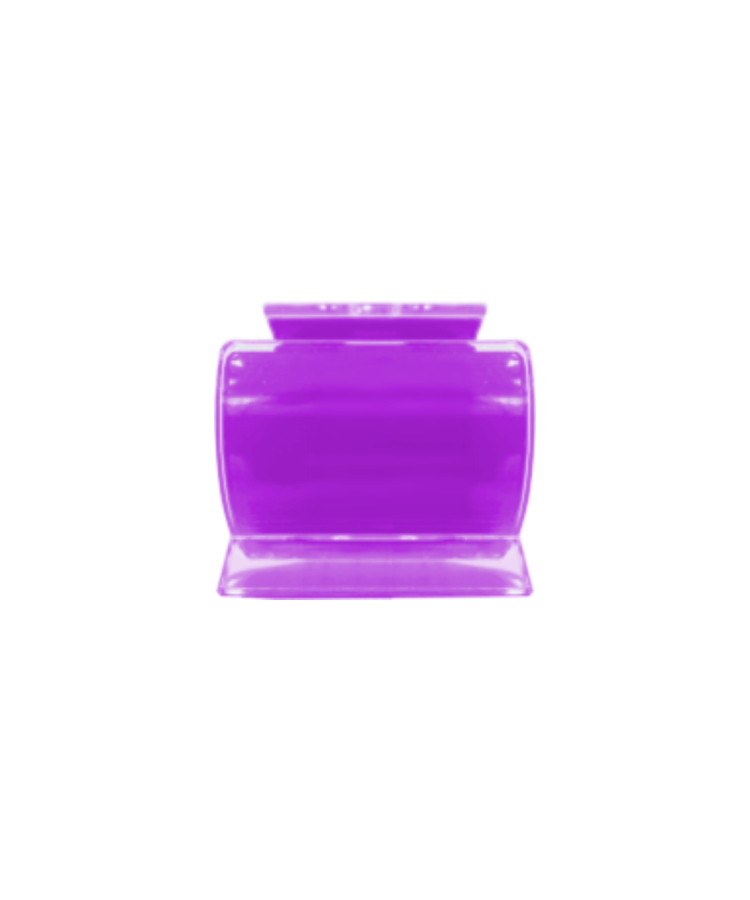 Union Printed - Rounded Cell Phone Stand with 1-Color Logo — Purple