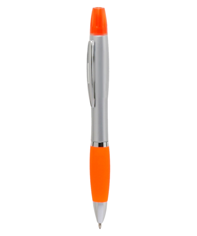 Union Printed - Fashionable Highlighter Twist Pen Combo — Orange