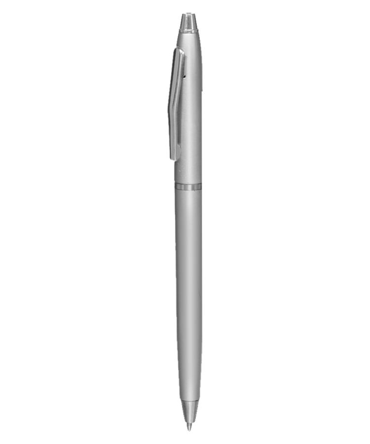 Union Printed - Promotional Peninsula Twist Pen — Silver