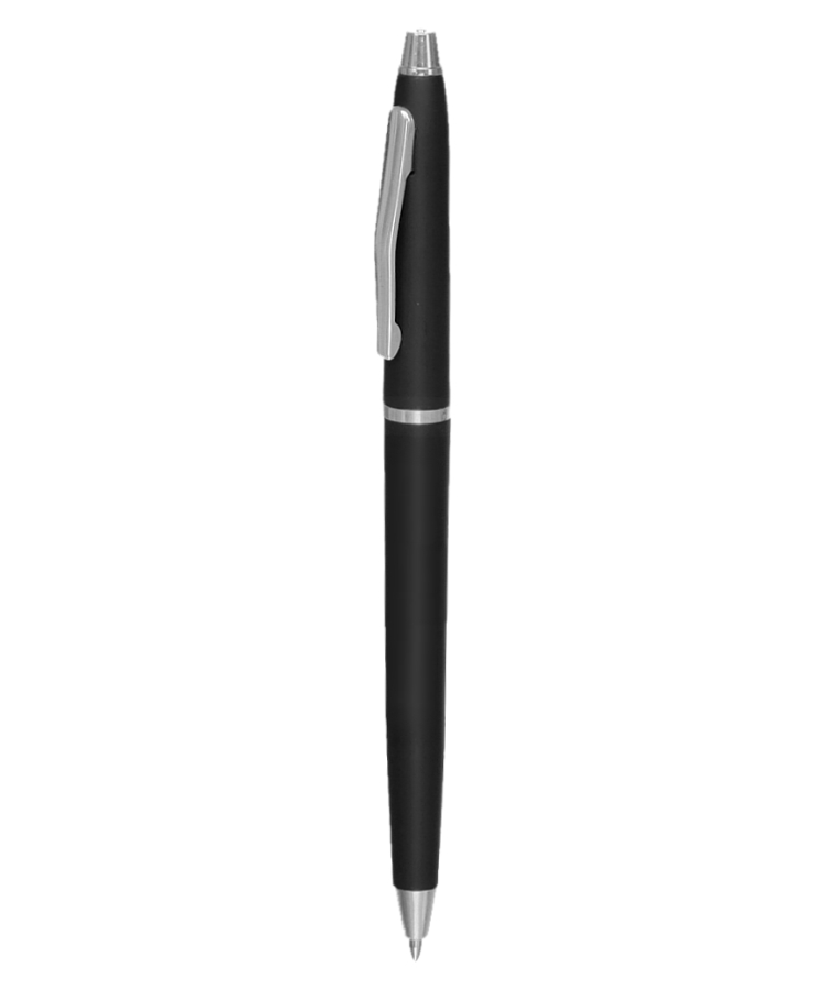 Union Printed - Promotional Peninsula Twist Pen — Black