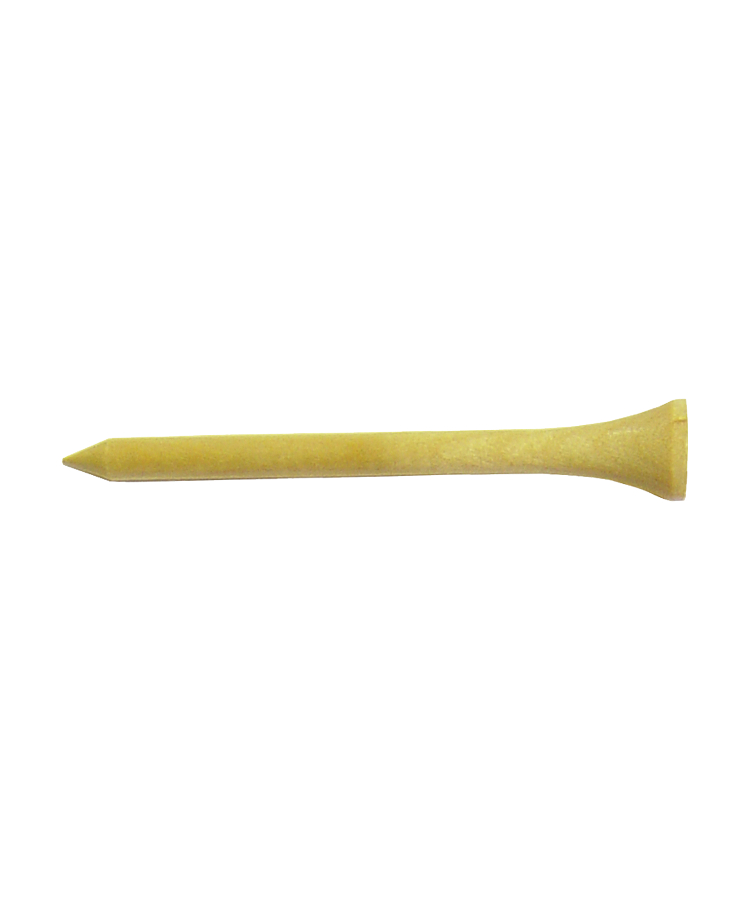 Union Printed - 2.75 inch Golf Tees with 1-Color Logo — Natural