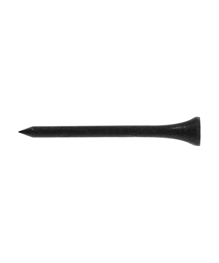 Union Printed - 2.75 inch Golf Tees with 1-Color Logo — Black