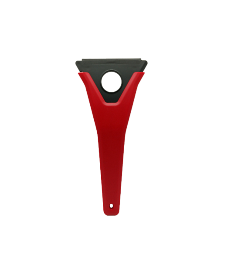 Union Printed - 3-in-1 Ice Scraper with Interchangeable Blades - 1-Color Print — Red