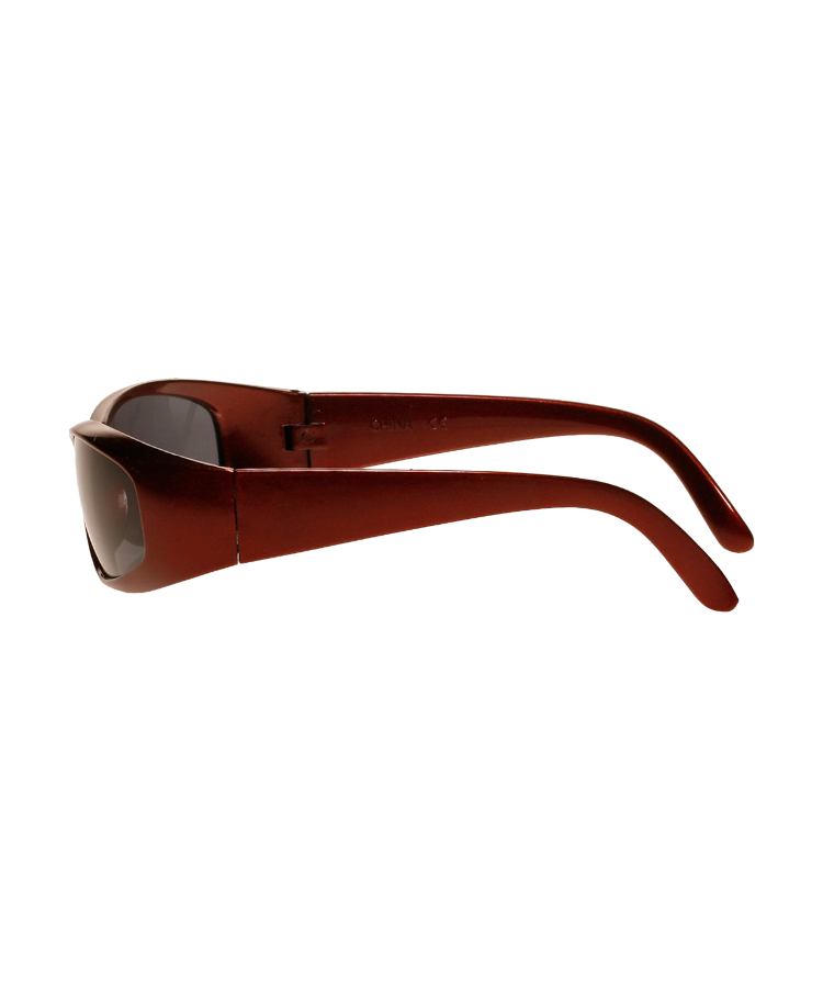 Union Printed - Sports Sunglassesvwith 1-Color Logo — Red