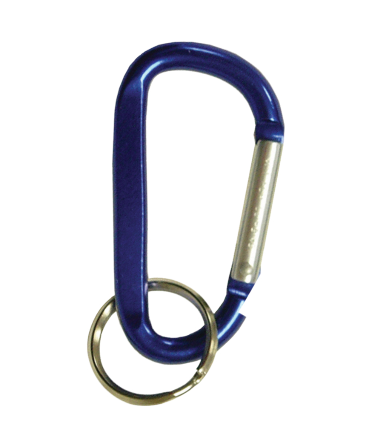 Union Printed - 6mm Metal Carabiner Keychain - Full Color Dome