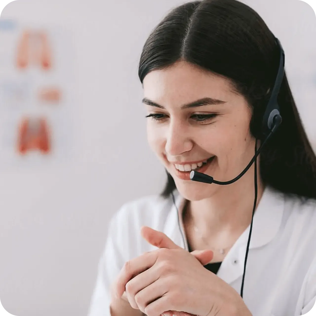 female-receptionist-answering-phone