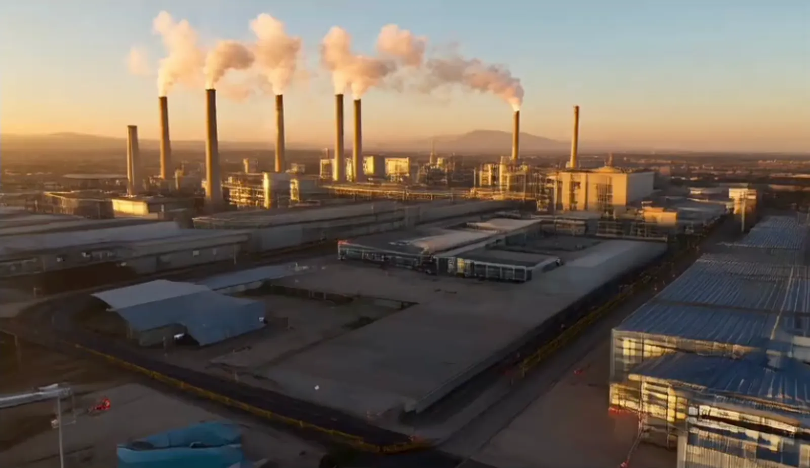 Factory Fire to Rain