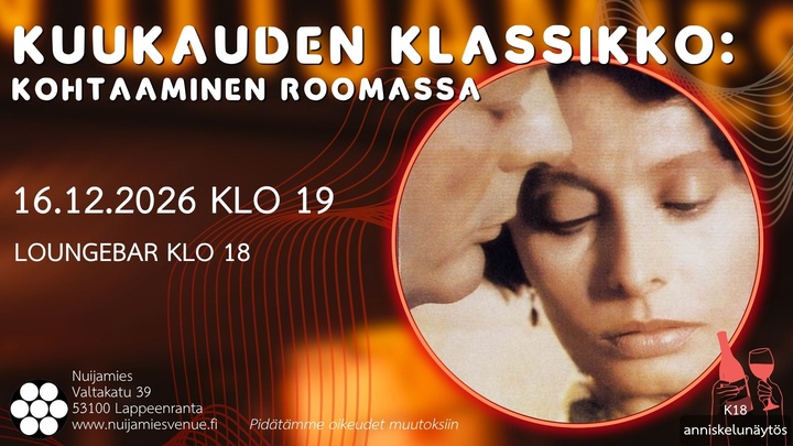 Kuukauden klassikko: Kohtaaminen Roomassa, 1977