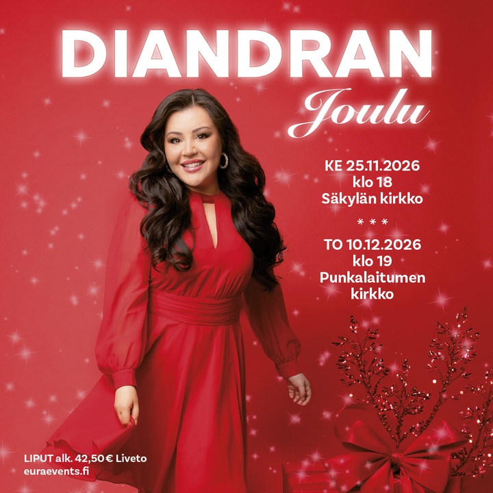 DIANDRAN JOULU 25.11. Säkylän kirkko – Säkylän kirkko, Säkylä