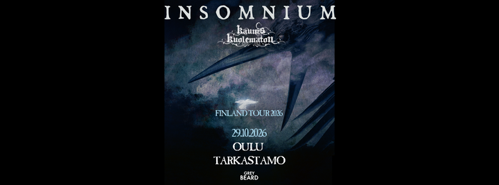 Insomnium - Finland Tour 2026