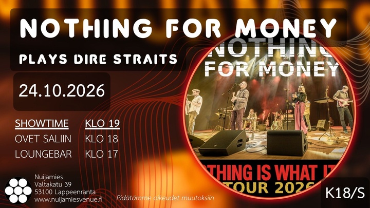 Nothing for Money plays Dire Straits