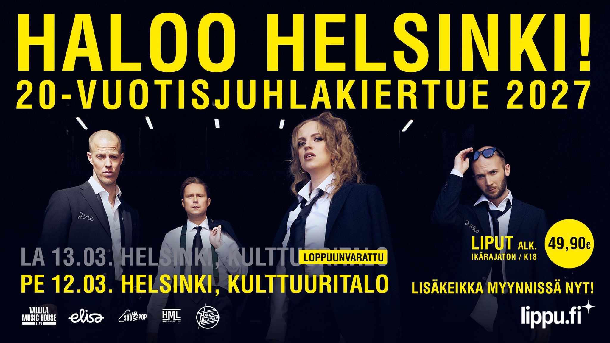 Haloo Helsinki! 20-vuotisjuhlakiertue - lisäkeikka