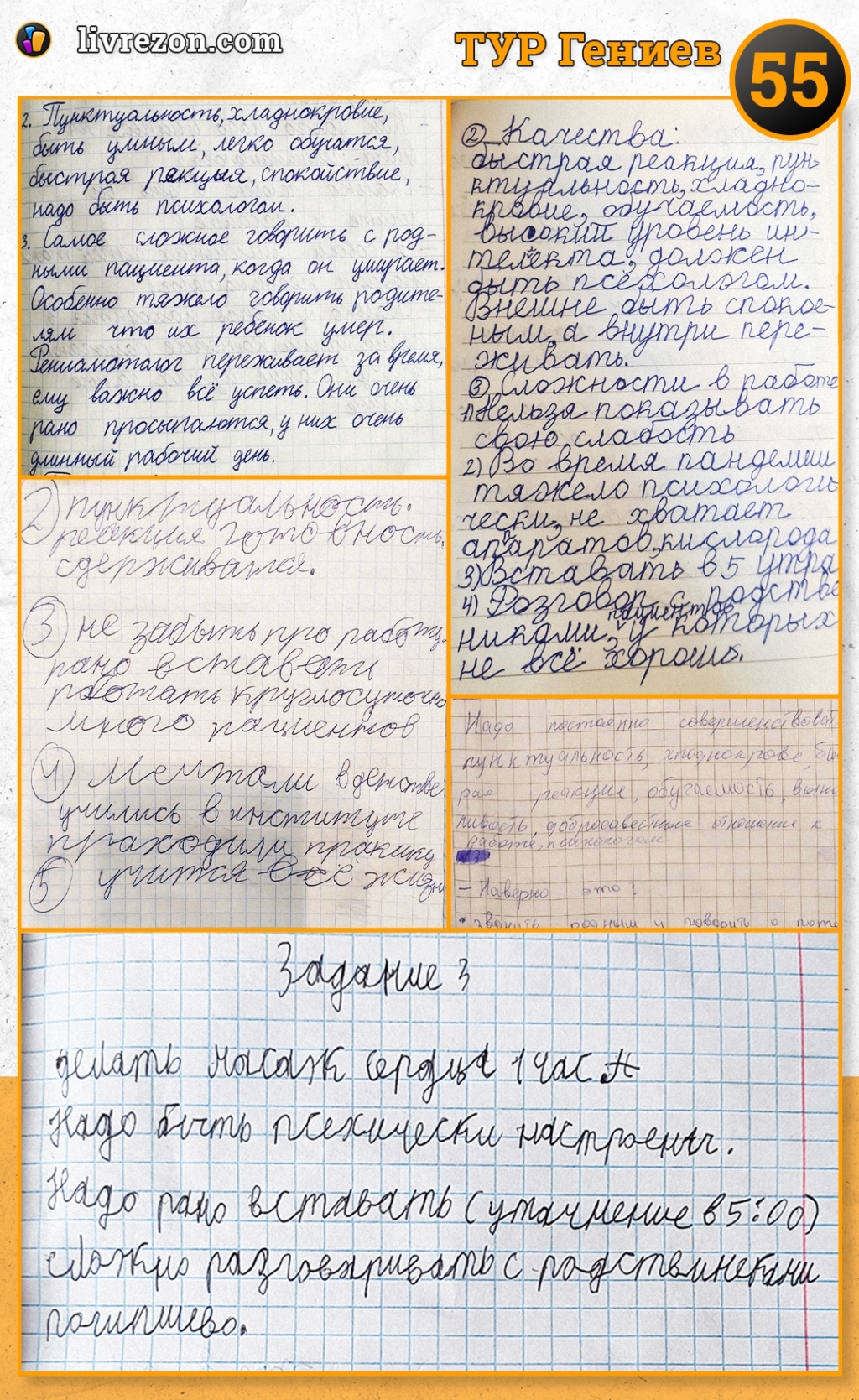 ДНЕВНИК ПЕДАГОГА. Надежда Братчикова. Запись #55 – База знаний Ливрезон