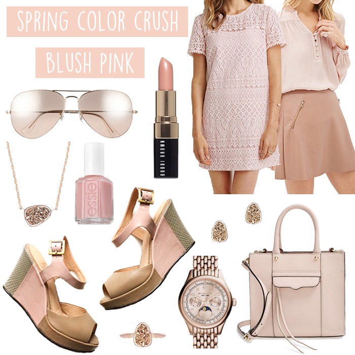 Spring Color Trend Blush Pink Livvyland Austin Fashion And