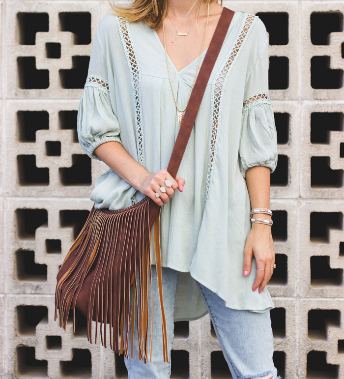 Boho Summer Tunic - LivvyLand  Austin Fashion and Style Blogger