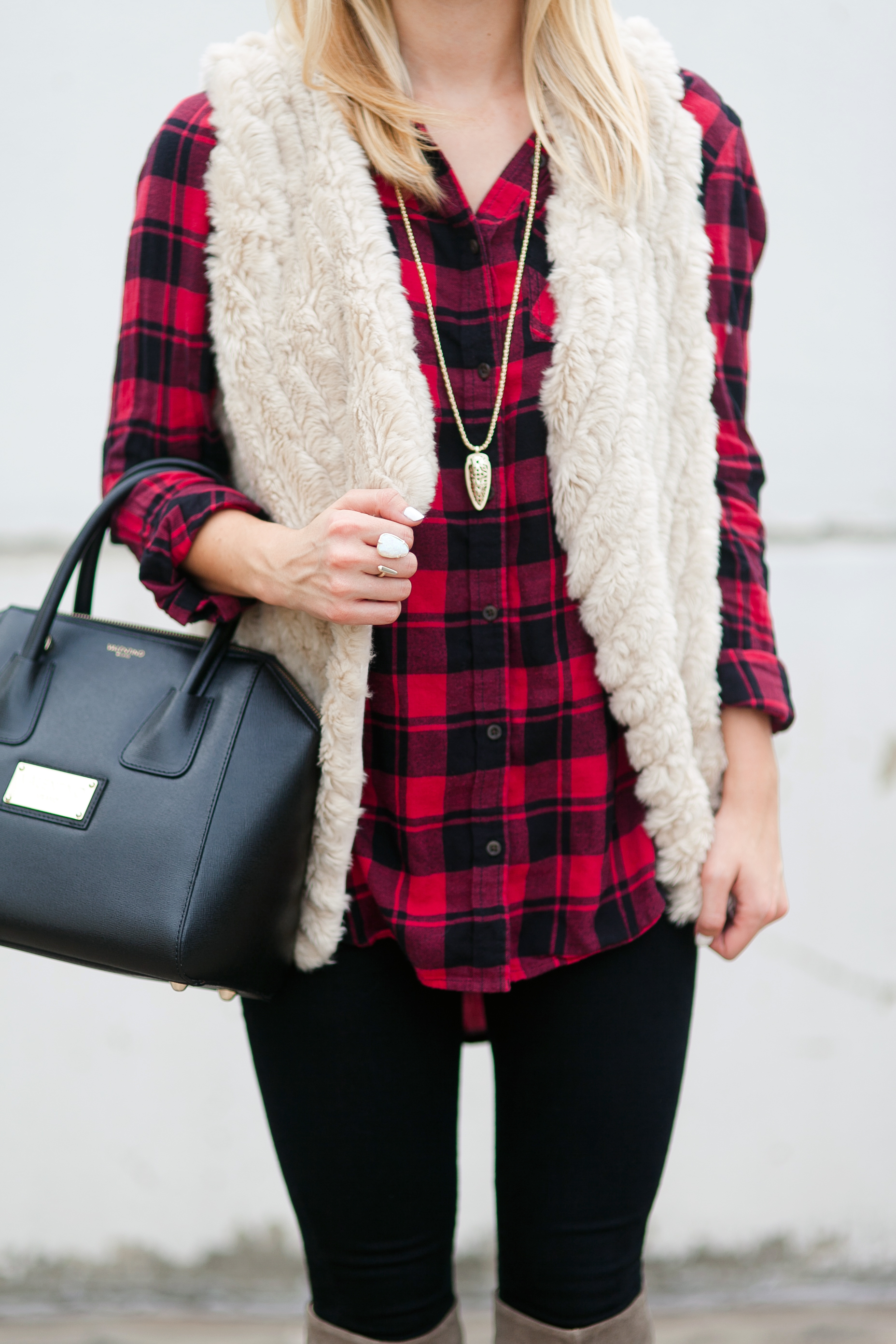 Buffalo Plaid Outfit Idea