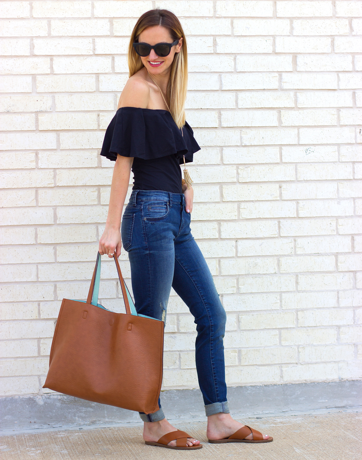 Go-To Denim for Spring with Nordstrom - LivvyLand | Austin Fashion and ...