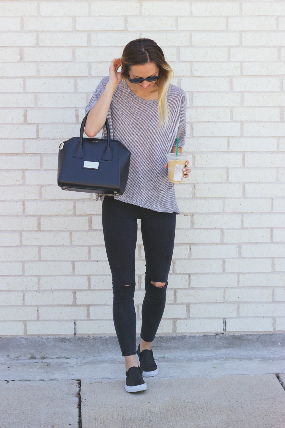 Casual Tee & Sneakers - | Austin Fashion and